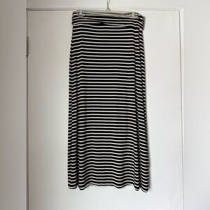 J. Crew Striped Maxi Skirt